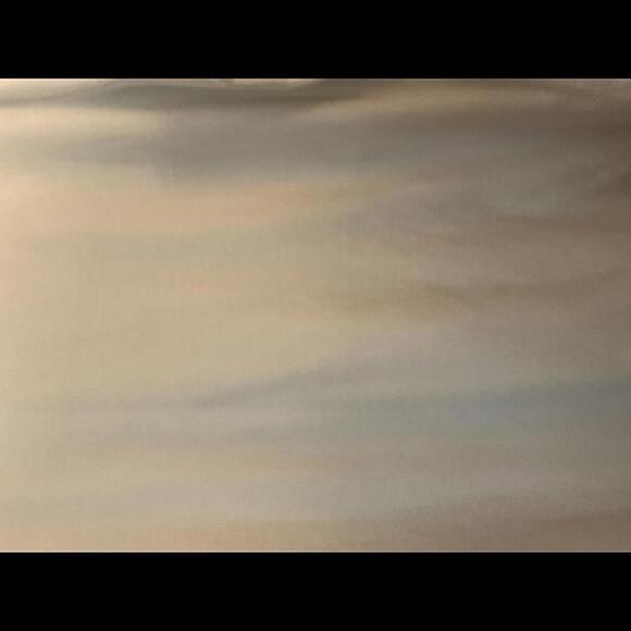 Logo by Lori Goldstien Light Waffle Knit Crochet and Lace Tunic Size Large - Picture 8 of 9